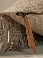 Fringe Linen Pillow