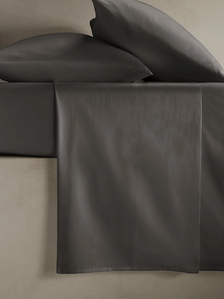 Luxe Cotton Sateen Flat Sheet