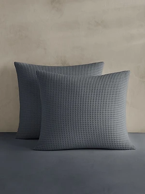 Cotton Waffle-Weave Shams