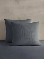 Cotton Waffle-Weave Shams