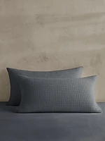 Cotton Waffle-Weave Shams