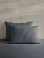 Cotton Waffle-Weave Shams