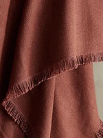European Linen Throw