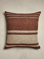 Hand-Woven Linen Stripe Pillow