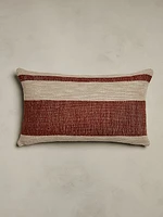 Hand-Woven Linen Stripe Pillow