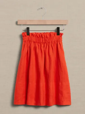 Bria Linen Midi Skirt for Toddler