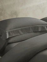Washed Cotton Percale Duvet Cover