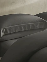 Washed Cotton Sateen Duvet Cover
