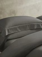 Washed Cotton Percale Duvet Cover