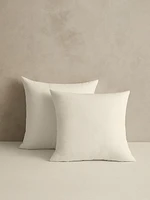 Washed Cotton Percale Shams