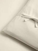 Washed Cotton Percale Duvet Cover