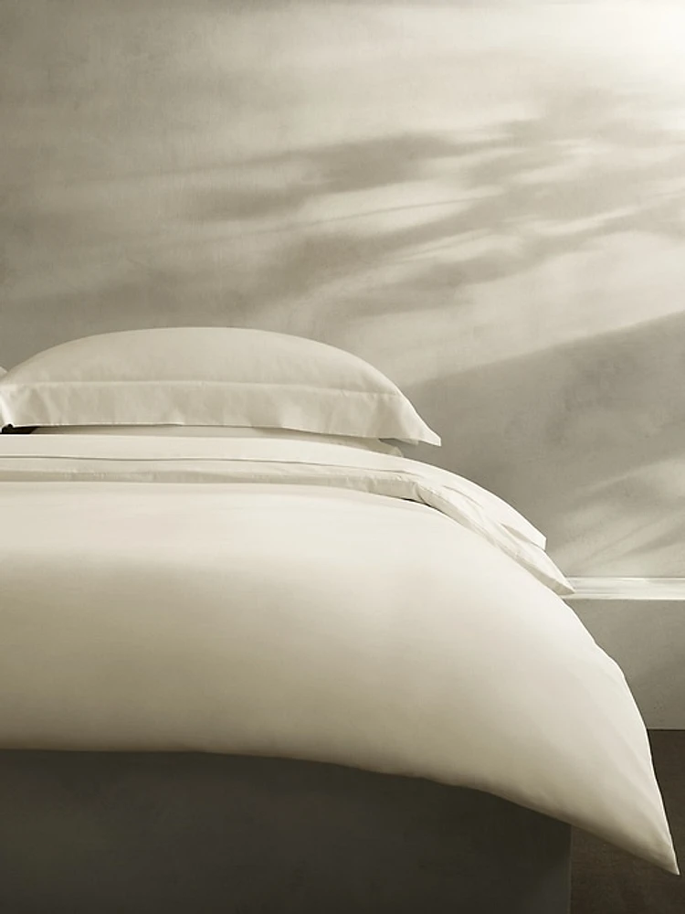 Washed Cotton Sateen Duvet Cover