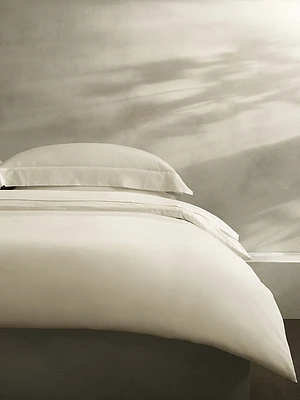 Washed Cotton Sateen Duvet Cover