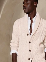 Raoul Cotton Cable Cardigan