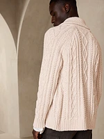 Raoul Cotton Cable Cardigan