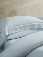 Washed Cotton Percale Duvet Cover