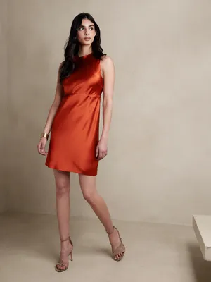Alana Silk Mini Dress