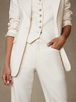 Lido Straight Italian Wool Pant