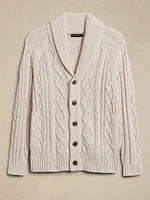 Raoul Cotton Cable Cardigan