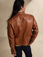 Leather Biker Jacket