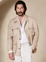 Bastian Linen Jacket