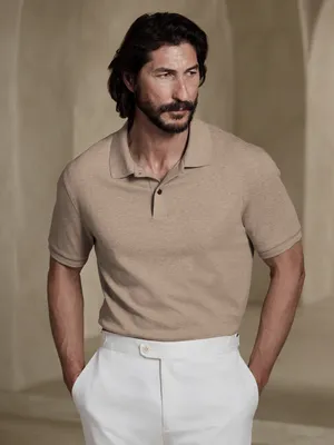 Luxury-Touch Polo Shirt