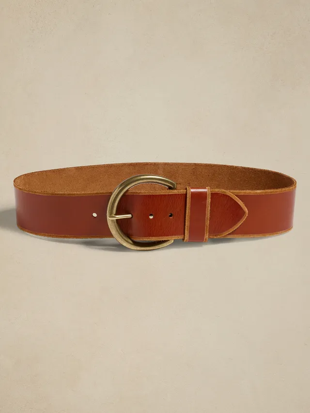 Banana Republic Campo Leather Waist Belt