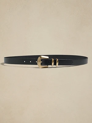 Angolo Leather Belt