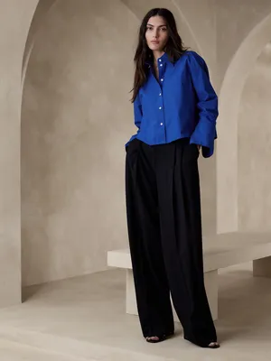 The Boxy Cropped Shirt