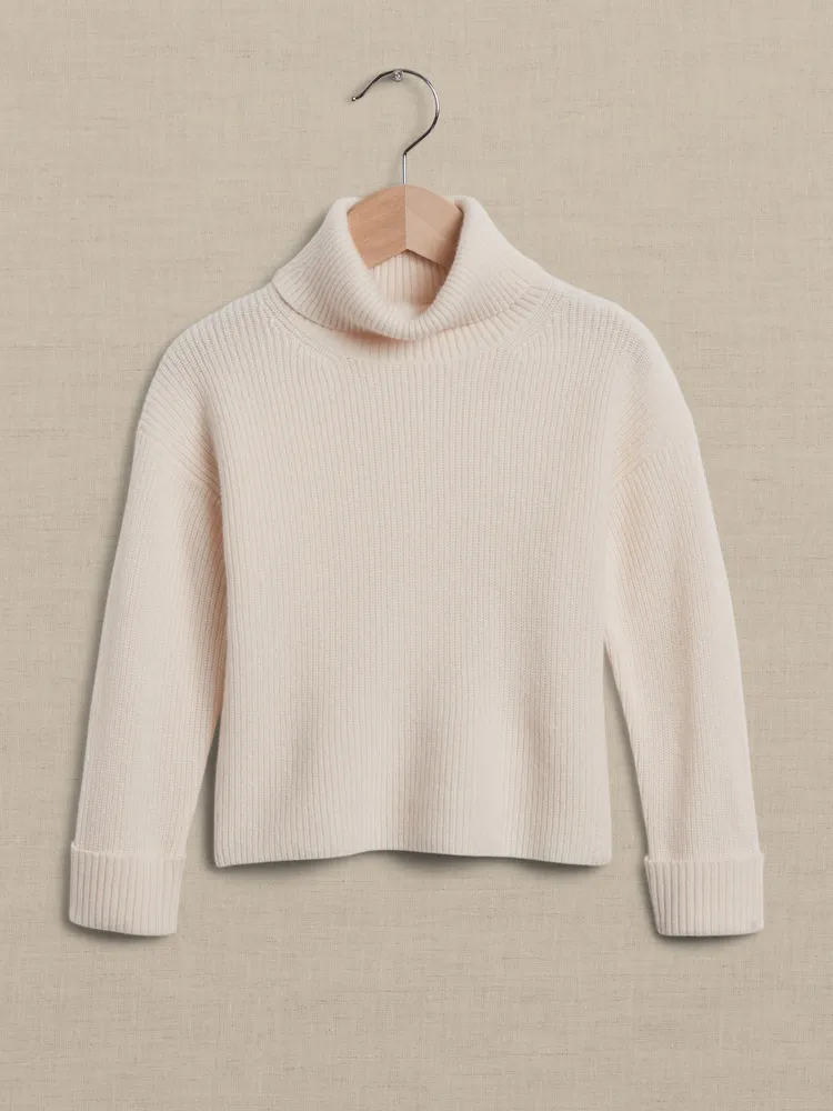 Curio Cashmere Ribbed Sweater