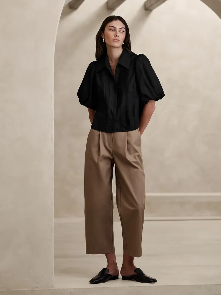 Vida Poplin Blouse