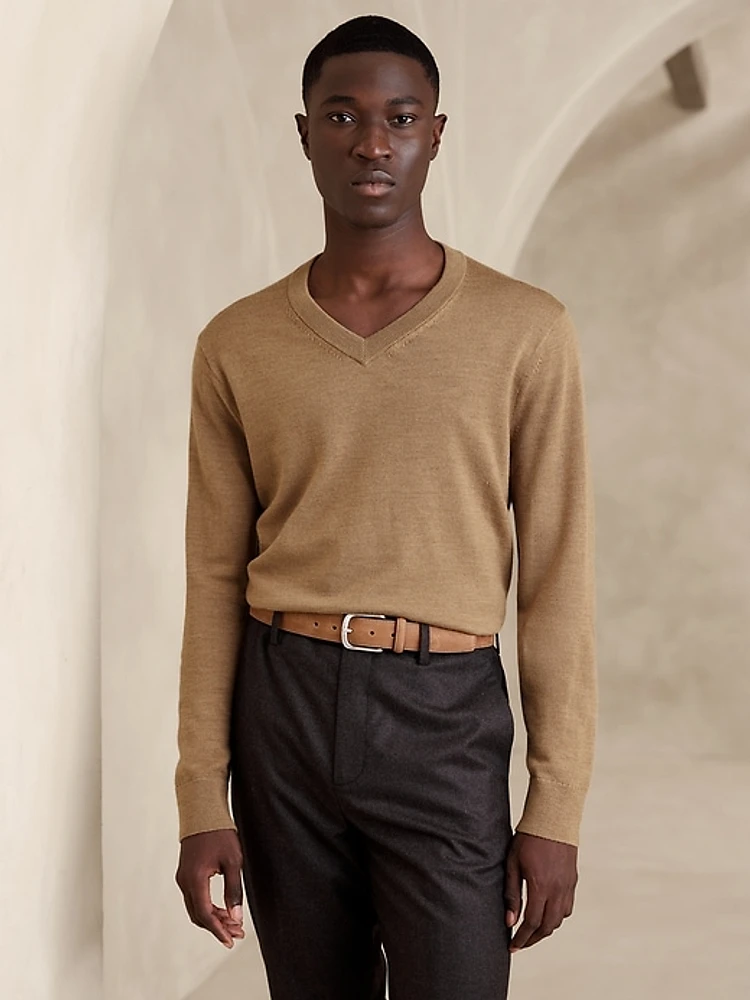 Merino V-Neck Sweater