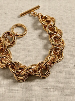 Ravena Jumbo Link Bracelet | Aureus + Argent