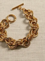 Ravena Jumbo Link Bracelet | Aureus + Argent