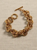 Ravena Jumbo Link Bracelet | Aureus + Argent