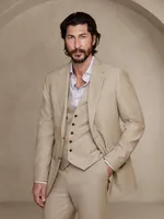 Signature Italian Hopsack Suit Jacket