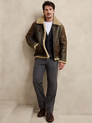Shearling Flight Jacket
