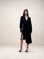 Lydia Asymmetrical Shirtdress
