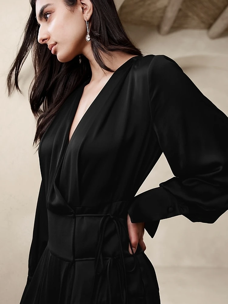 Lydia Asymmetrical Shirtdress
