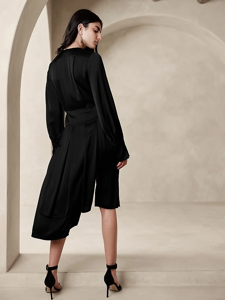 Lydia Asymmetrical Shirtdress