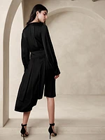 Lydia Asymmetrical Shirtdress