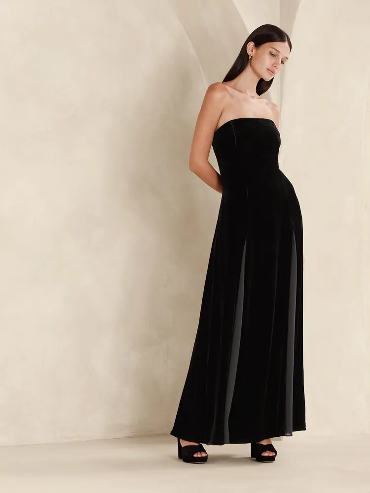 Selene Velvet Maxi Dress