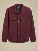 Stephan Ribbed Shirt Jacket