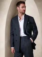 Clark Wool-Linen Suit Jacket