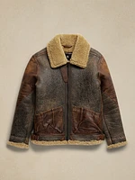 Shearling Flight Jacket
