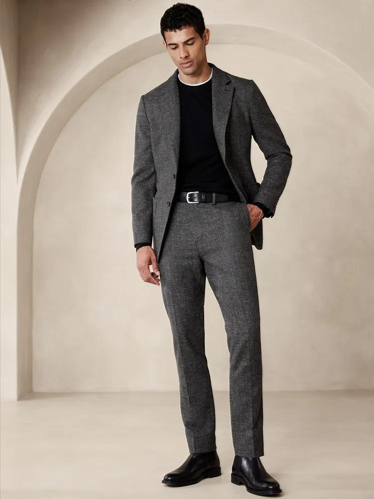 Raffa Italian Tweed Suit Pant