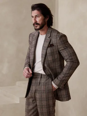 Caleta Italian Tweed Suit Jacket