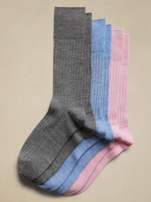 Breath Merino 3 Pack Trouser Socks