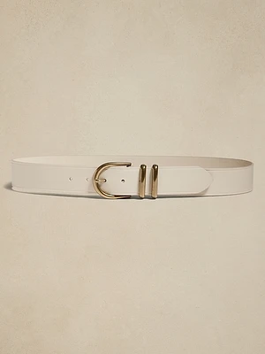 Fiori Leather Belt