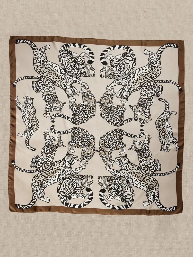 Signature Silk Scarf – Large